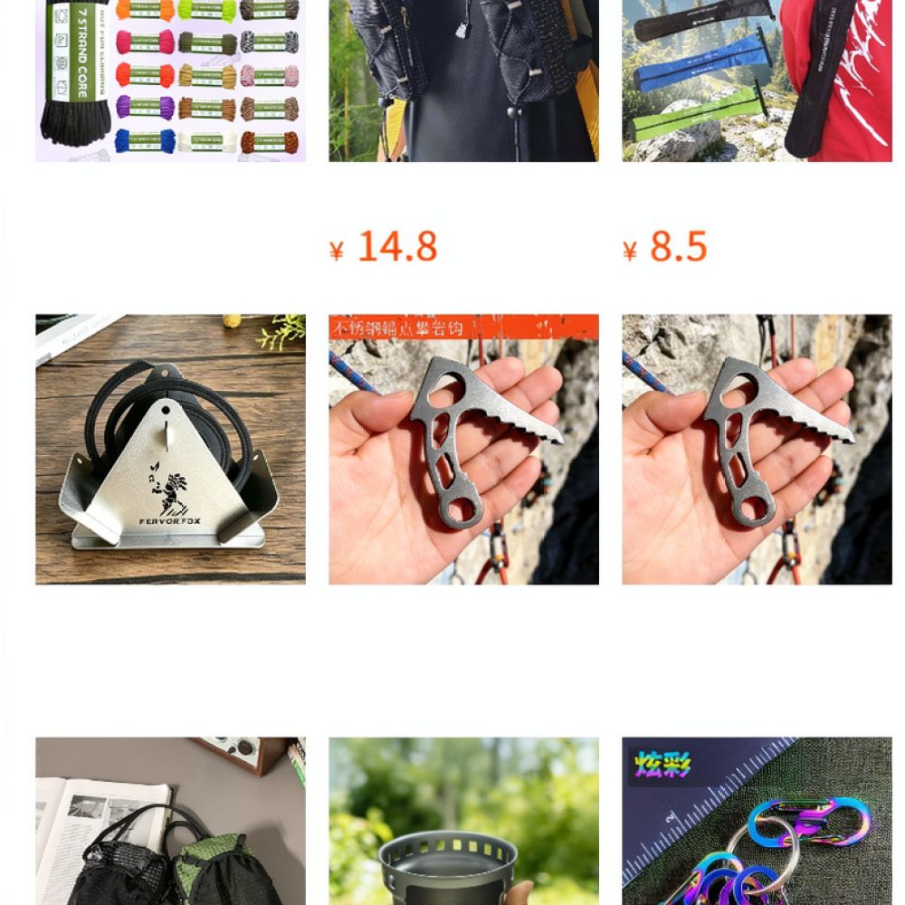 가벼운 클라이밍 초크 파우치, 내마모성 나일론 소재,  - Outdoor Sport Climbing Gear 리뷰 및 가격